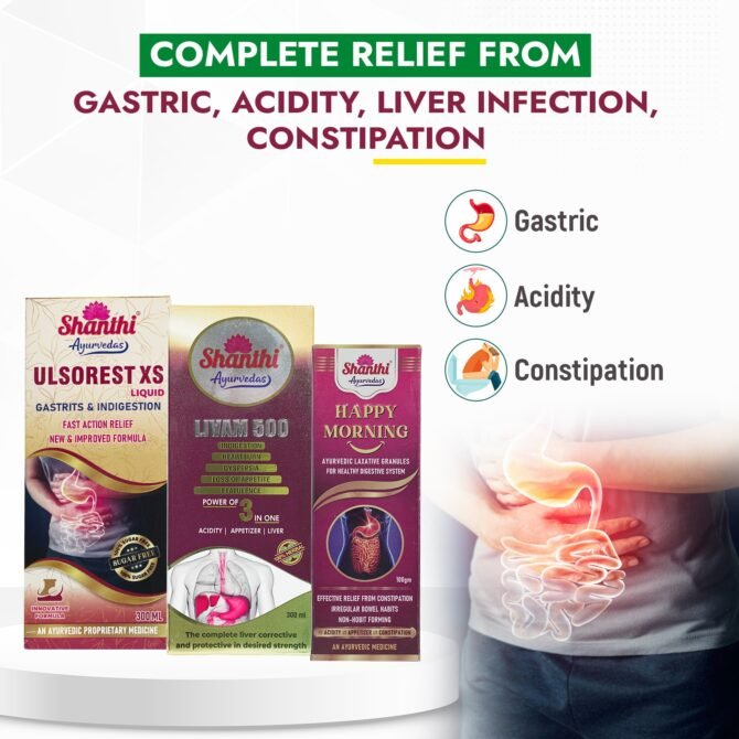 Complete Relief from Gastric, Acidity & constipation